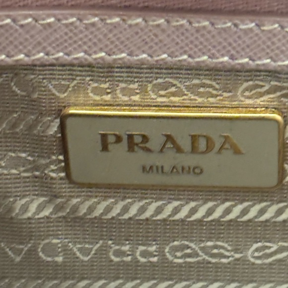 Prada Saffiano Lux Cammeo Leather Handbag Shoulder Bag - Picture 16 of 16